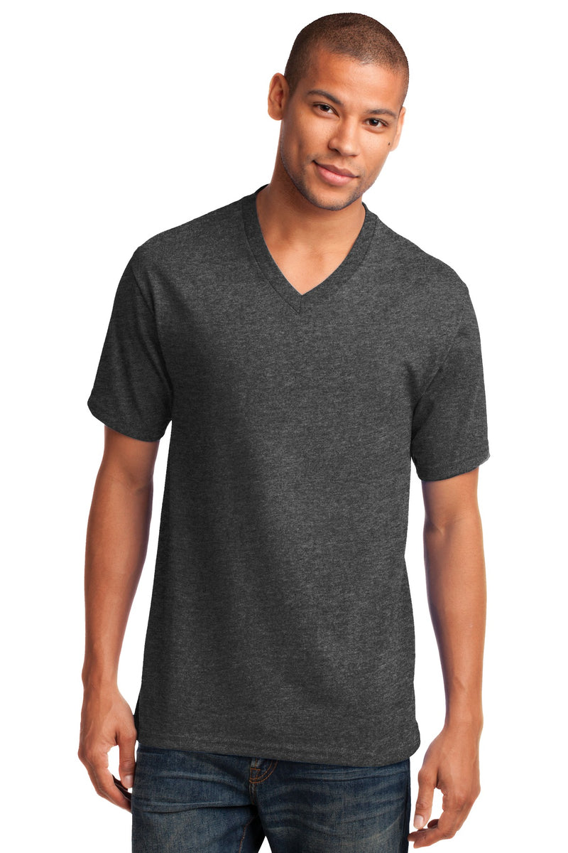 Load image into Gallery viewer, Port &amp; Co Core Cotton V-Neck Tee. PC54V
