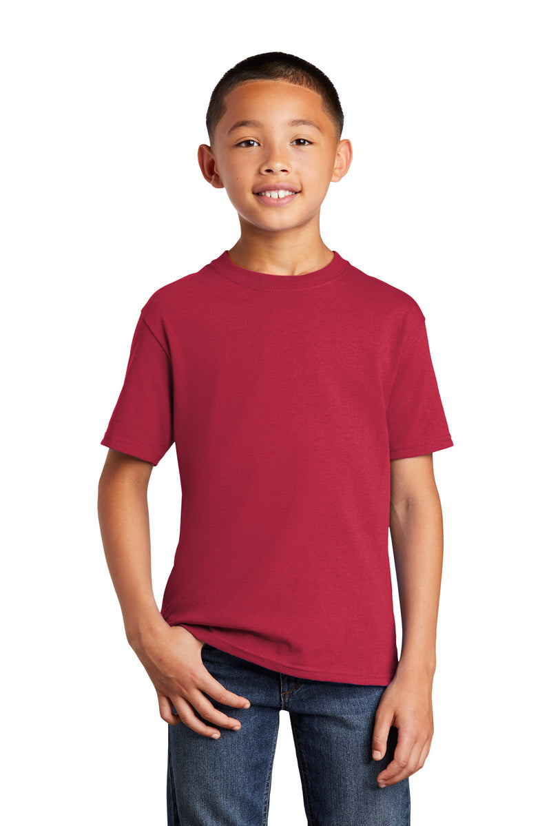Load image into Gallery viewer, Port &amp; Co Youth Core Cotton DTG Tee PC54YDTG
