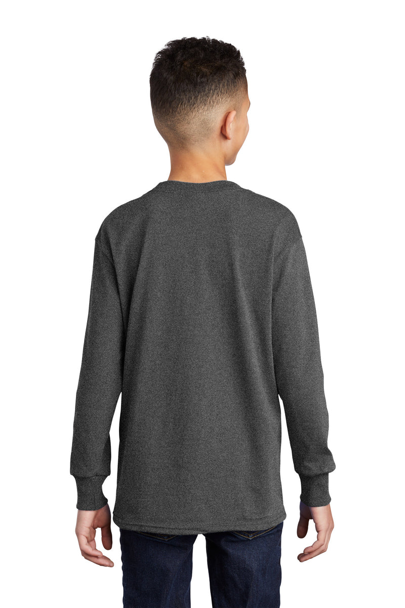 Load image into Gallery viewer, Port &amp; Co Youth Long Sleeve Core Cotton Tee. PC54YLS
