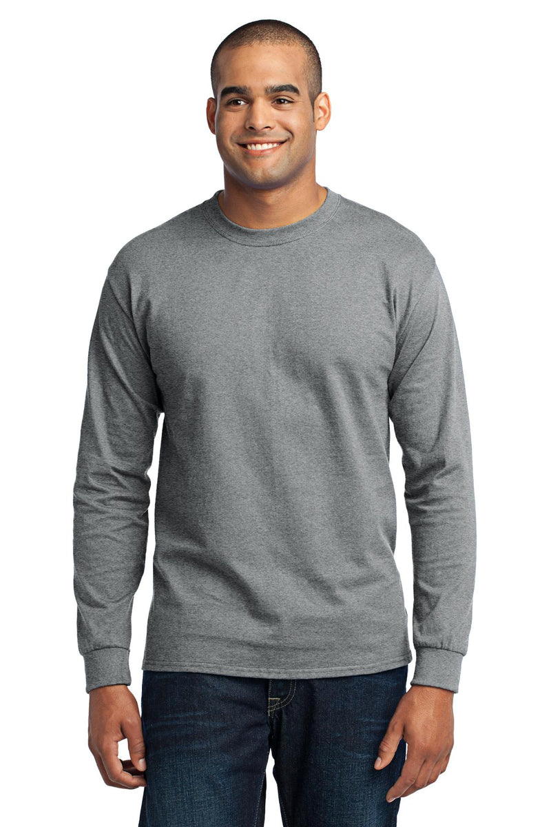 Load image into Gallery viewer, Port &amp; Co Tall Long Sleeve Core Blend Tee. PC55LST
