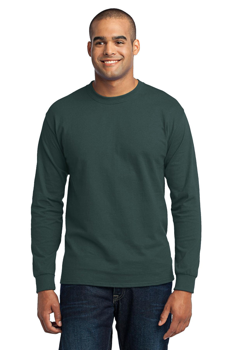 Load image into Gallery viewer, Port &amp; Co Tall Long Sleeve Core Blend Tee. PC55LST
