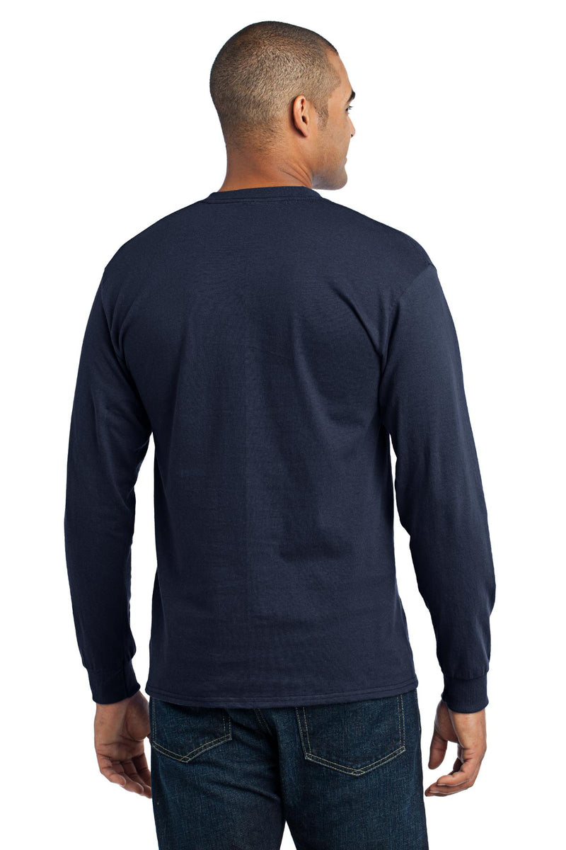 Load image into Gallery viewer, Port &amp; Co Tall Long Sleeve Core Blend Tee. PC55LST
