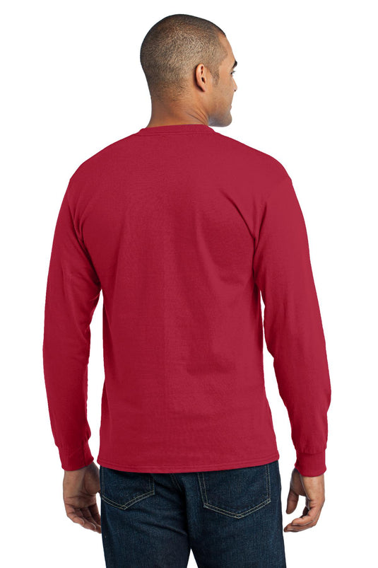 Port & Co Tall Long Sleeve Core Blend Tee. PC55LST