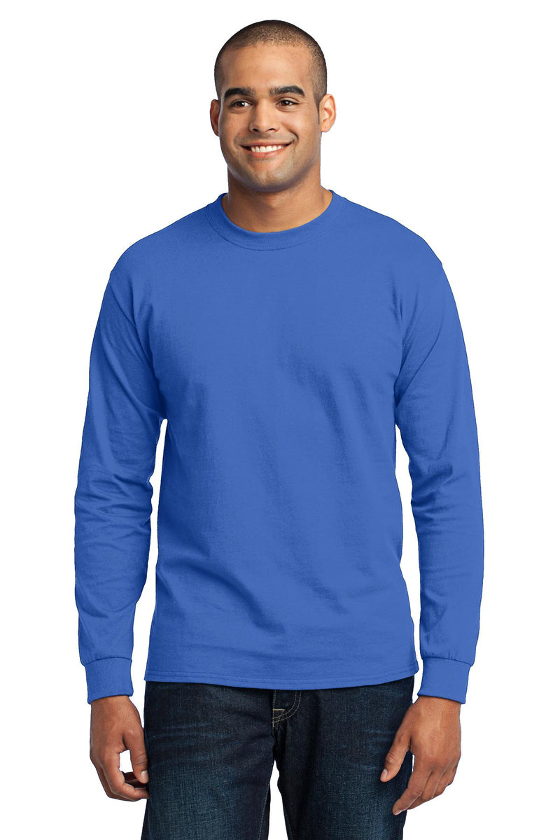 Load image into Gallery viewer, Port &amp; Co Tall Long Sleeve Core Blend Tee. PC55LST
