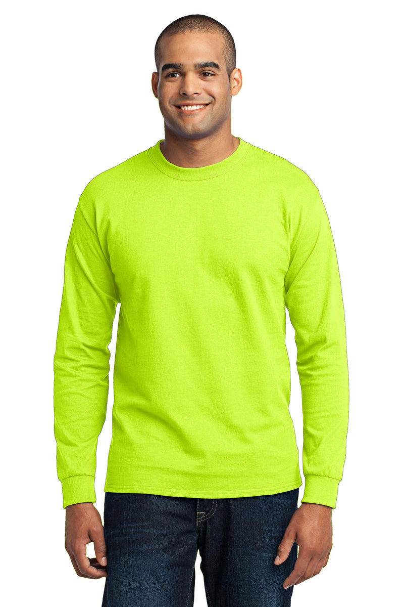 Load image into Gallery viewer, Port &amp; Co Tall Long Sleeve Core Blend Tee. PC55LST
