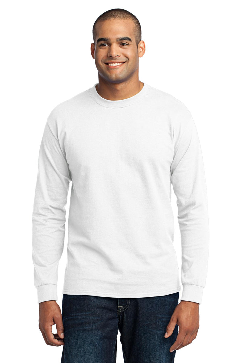 Load image into Gallery viewer, Port &amp; Co Tall Long Sleeve Core Blend Tee. PC55LST
