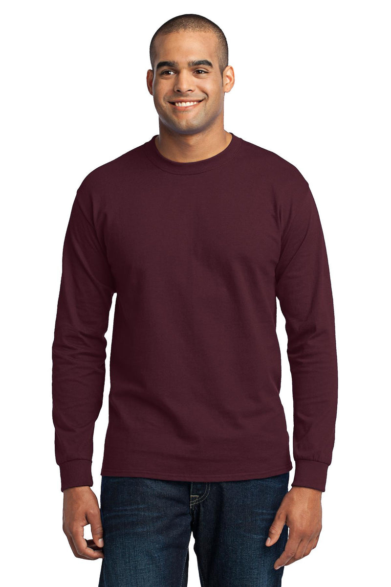 Load image into Gallery viewer, Port &amp; Co Tall Long Sleeve Core Blend Tee. PC55LST
