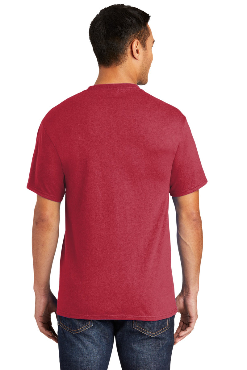 Load image into Gallery viewer, Port &amp; Co Tall Core Blend Pocket Tee. PC55PT
