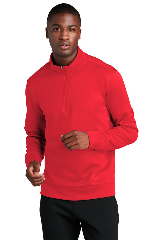 Port & Co Performance Fleece 1/4-Zip Pullover Sweatshirt. PC590Q