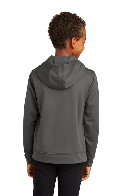 Port & Co Youth Performance Fleece Pullover Hooded Sweatshirt. PC590YH