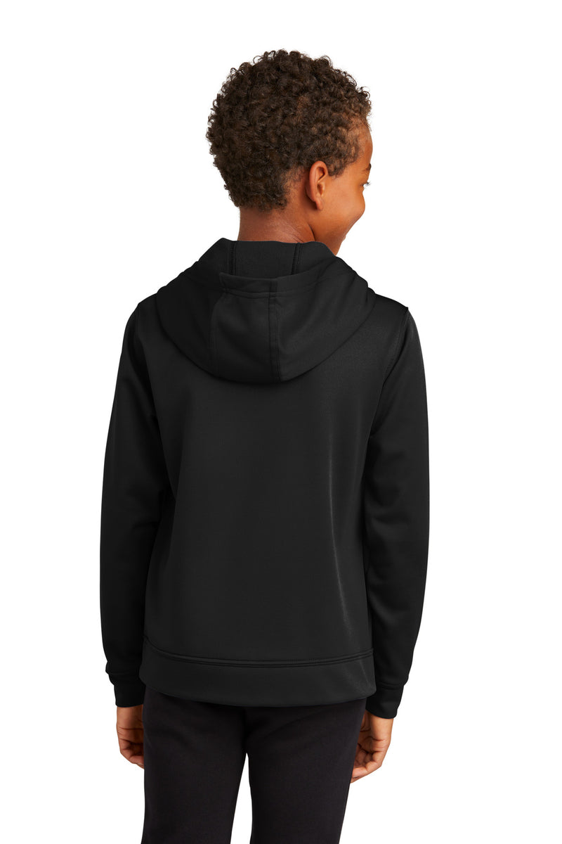 Load image into Gallery viewer, Port &amp; Co Youth Performance Fleece Pullover Hooded Sweatshirt. PC590YH
