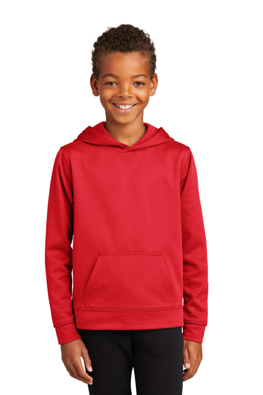 Port & Co Youth Performance Fleece Pullover Hooded Sweatshirt. PC590YH