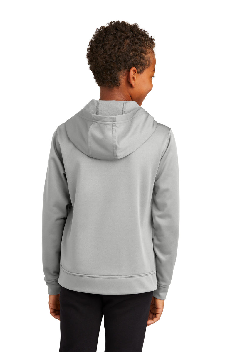Load image into Gallery viewer, Port &amp; Co Youth Performance Fleece Pullover Hooded Sweatshirt. PC590YH
