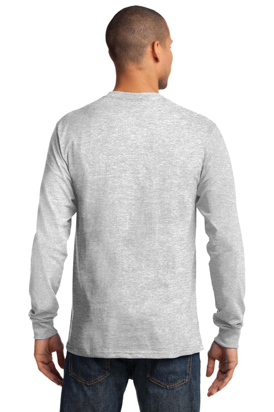 Port & Co Tall Long Sleeve Essential Tee. PC61LST
