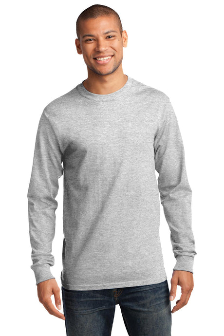 Port & Co Tall Long Sleeve Essential Tee. PC61LST