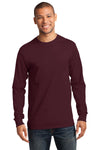 Port & Co Tall Long Sleeve Essential Tee. PC61LST