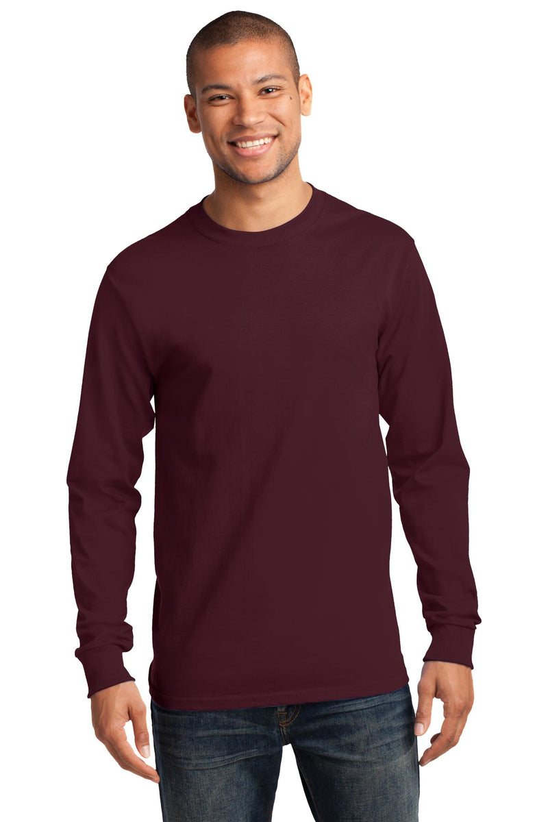 Load image into Gallery viewer, Port &amp; Co Tall Long Sleeve Essential Tee. PC61LST

