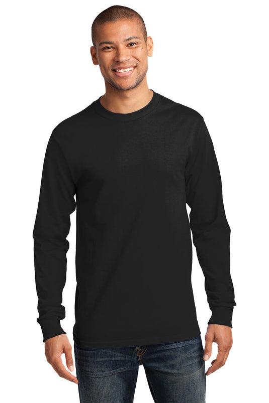 Port & Co Tall Long Sleeve Essential Tee. PC61LST