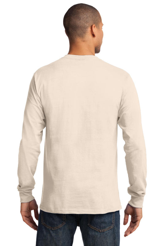 Port & Co Tall Long Sleeve Essential Tee. PC61LST