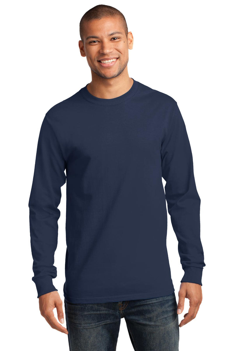 Load image into Gallery viewer, Port &amp; Co Tall Long Sleeve Essential Tee. PC61LST
