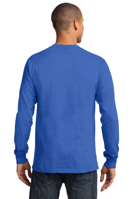 Port & Co Tall Long Sleeve Essential Tee. PC61LST