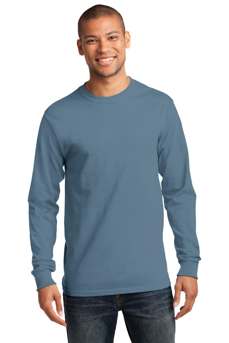 Load image into Gallery viewer, Port &amp; Co Tall Long Sleeve Essential Tee. PC61LST

