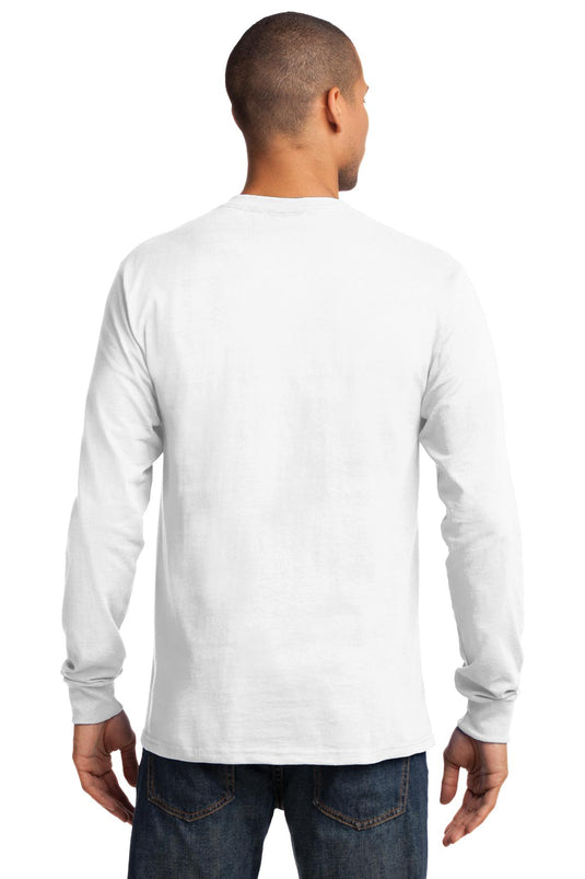 Port & Co Tall Long Sleeve Essential Tee. PC61LST