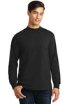Port & Co Essential Mock Turtleneck.  PC61M