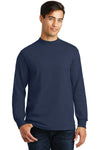 Port & Co Essential Mock Turtleneck.  PC61M