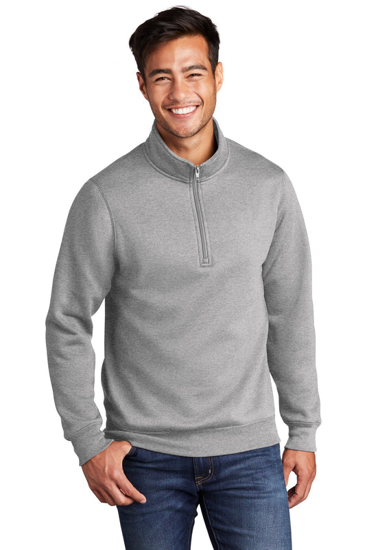 Port & Co Core Fleece 1/4-Zip Pullover Sweatshirt PC78Q