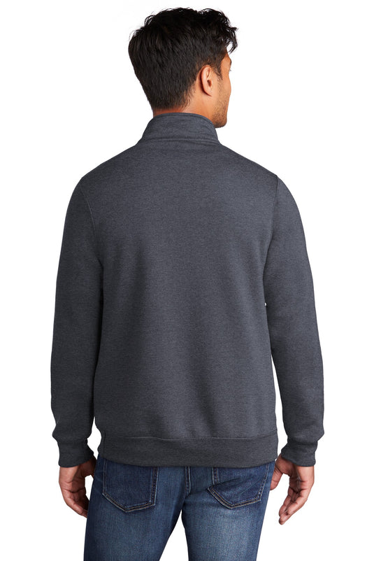Port & Co Core Fleece 1/4-Zip Pullover Sweatshirt PC78Q