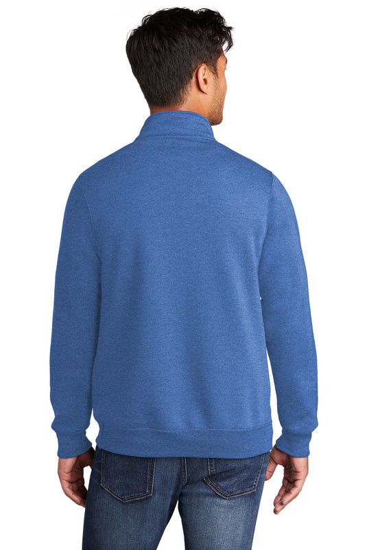 Port & Co Core Fleece 1/4-Zip Pullover Sweatshirt PC78Q