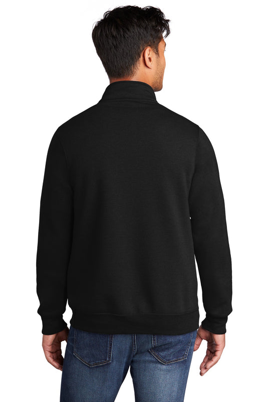 Port & Co Core Fleece 1/4-Zip Pullover Sweatshirt PC78Q