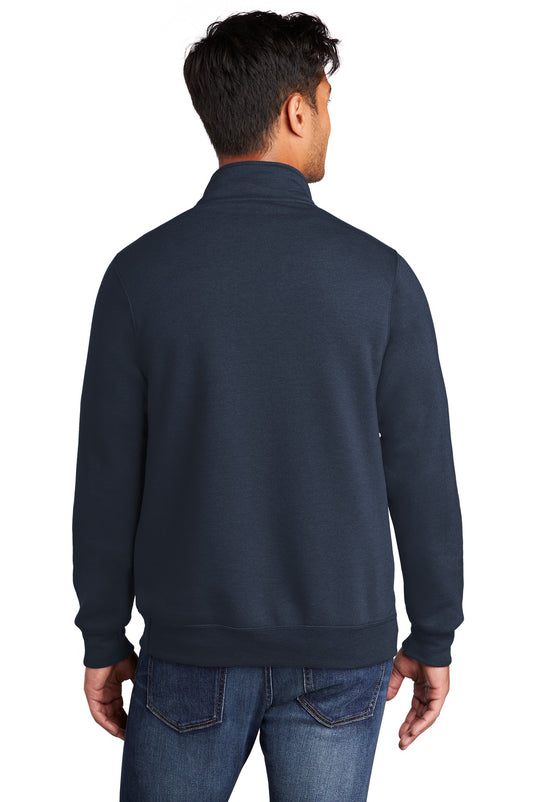 Port & Co Core Fleece 1/4-Zip Pullover Sweatshirt PC78Q