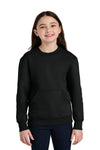 Port & Co Youth Core Fleece Crewneck Pocket Sweatshirt PC78YPKT