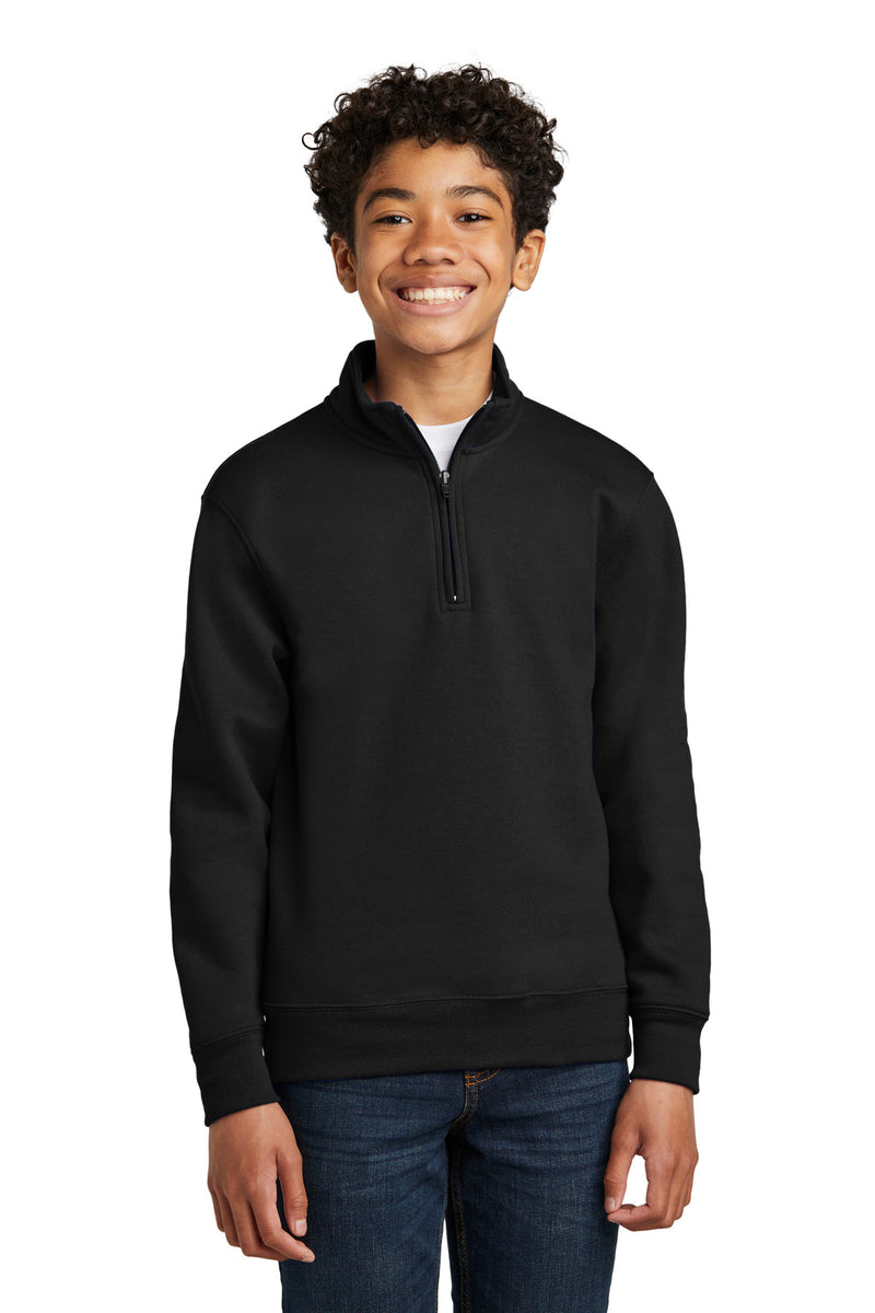 Load image into Gallery viewer, Port &amp; Co Youth Core Fleece 1/4-Zip Pullover Sweatshirt PC78YQ
