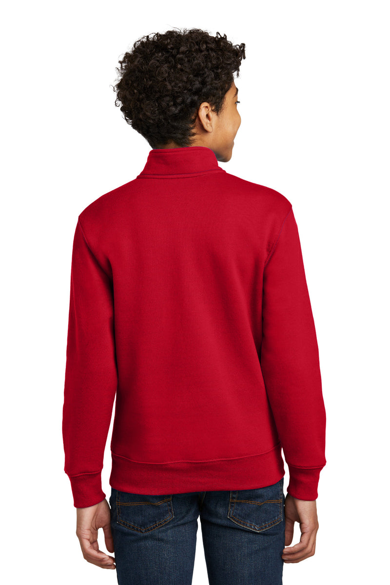 Load image into Gallery viewer, Port &amp; Co Youth Core Fleece 1/4-Zip Pullover Sweatshirt PC78YQ
