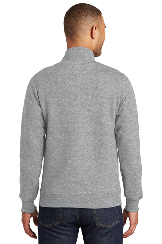 Port & Co Fan Favorite Fleece 1/4-Zip Pullover Sweatshirt. PC850Q