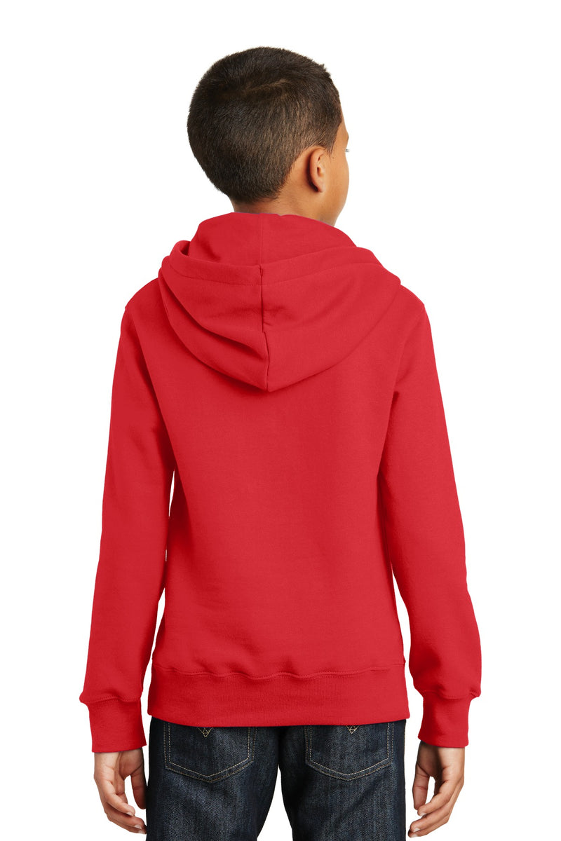 Load image into Gallery viewer, Port &amp; Co Youth Fan Favorite Fleece Pullover Hooded Sweatshirt. PC850YH
