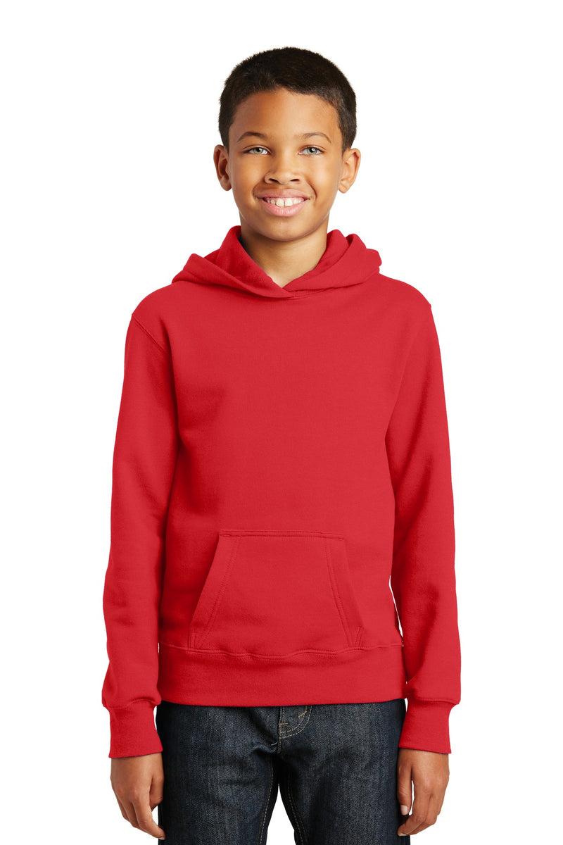 Load image into Gallery viewer, Port &amp; Co Youth Fan Favorite Fleece Pullover Hooded Sweatshirt. PC850YH
