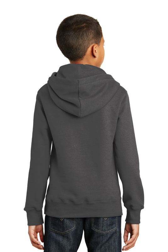Port & Co Youth Fan Favorite Fleece Pullover Hooded Sweatshirt. PC850YH