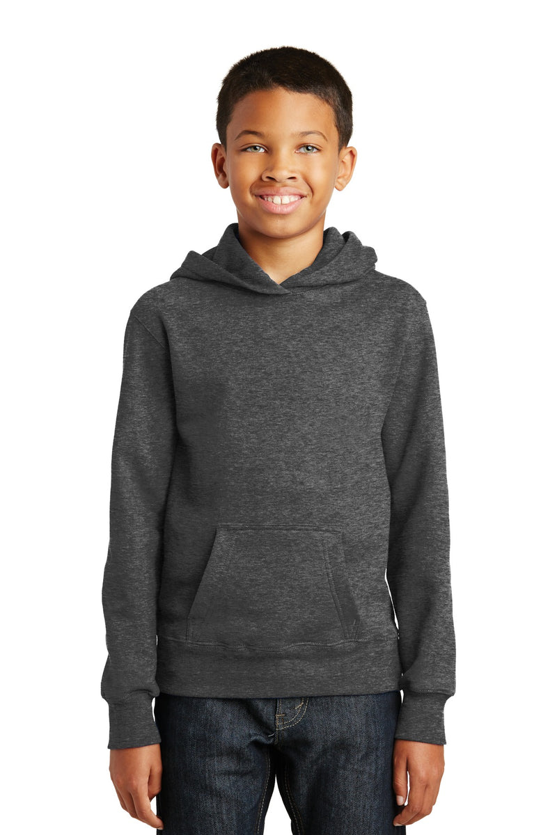 Load image into Gallery viewer, Port &amp; Co Youth Fan Favorite Fleece Pullover Hooded Sweatshirt. PC850YH
