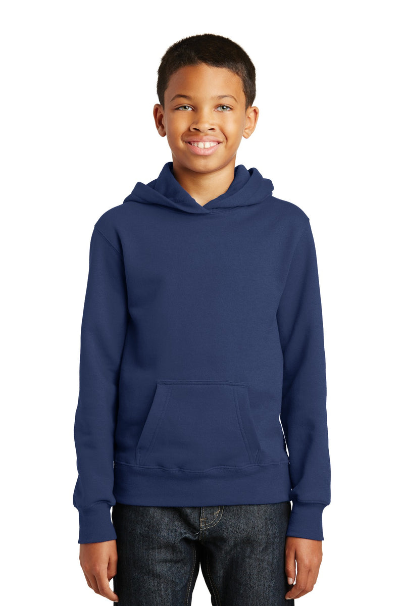 Load image into Gallery viewer, Port &amp; Co Youth Fan Favorite Fleece Pullover Hooded Sweatshirt. PC850YH
