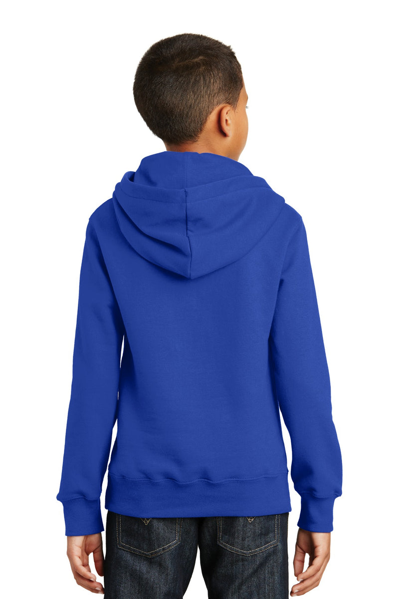 Load image into Gallery viewer, Port &amp; Co Youth Fan Favorite Fleece Pullover Hooded Sweatshirt. PC850YH
