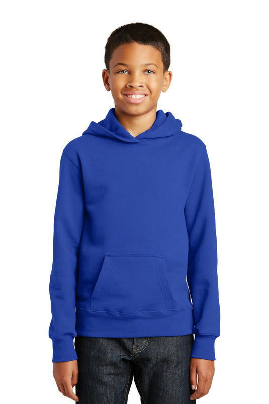 Port & Co Youth Fan Favorite Fleece Pullover Hooded Sweatshirt. PC850YH
