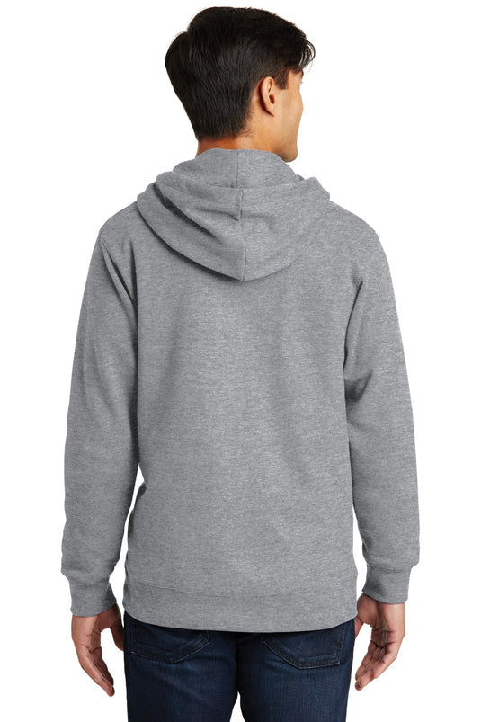 Port & Co Fan Favorite Fleece Full-Zip Hooded Sweatshirt. PC850ZH