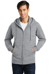 Port & Co Fan Favorite Fleece Full-Zip Hooded Sweatshirt. PC850ZH