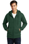 Port & Co Fan Favorite Fleece Full-Zip Hooded Sweatshirt. PC850ZH