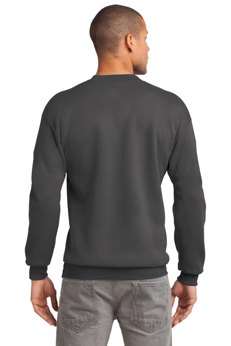 Load image into Gallery viewer, Port &amp; Co Tall Essential Fleece Crewneck Sweatshirt. PC90T
