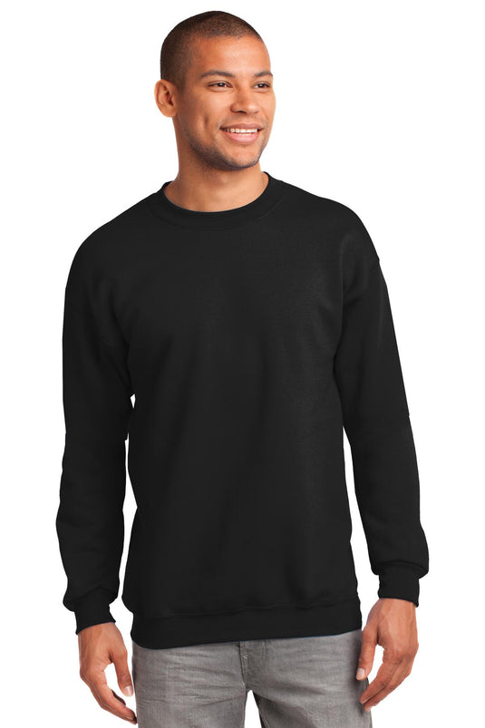Port & Co Tall Essential Fleece Crewneck Sweatshirt. PC90T